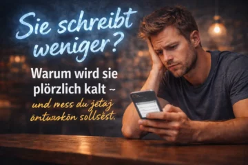 sie schreibt weniger - warum wird sie ploetzlich kalt - frau auf whatsapp chat
